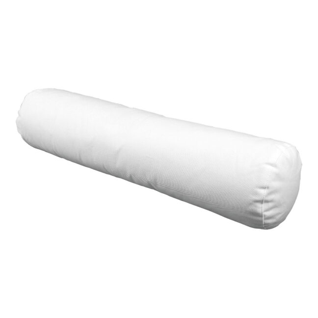 Valge rullpadi - 80 cm