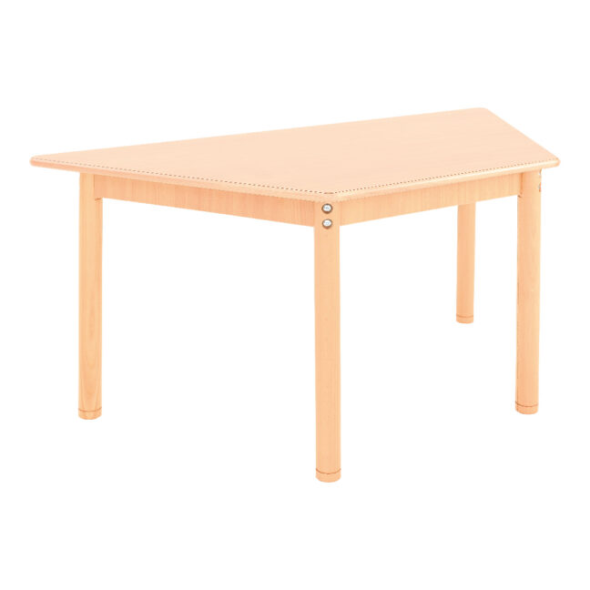 Tugevdatud lauaplaat - trapets 126,5 x 70 x 57 x 70 cm