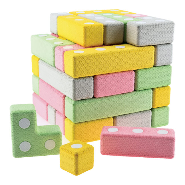 Tuki mini magnetklotsid - 48 tk