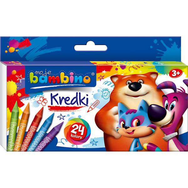 Rasvakriidid Moje Bambino 24 tk