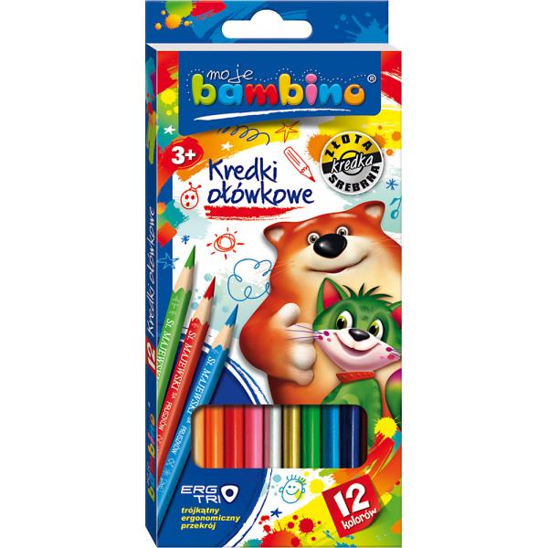 Bambino 12 värvipliiatsit