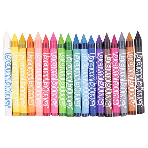 Bambino rasvakriidid 18tk