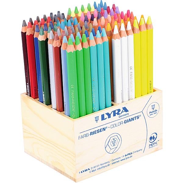 LYRA Color Giants värvipliiatsid - 96 tk