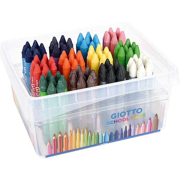 Giotto vahakriitide komplekt - 8 x 12 värvi