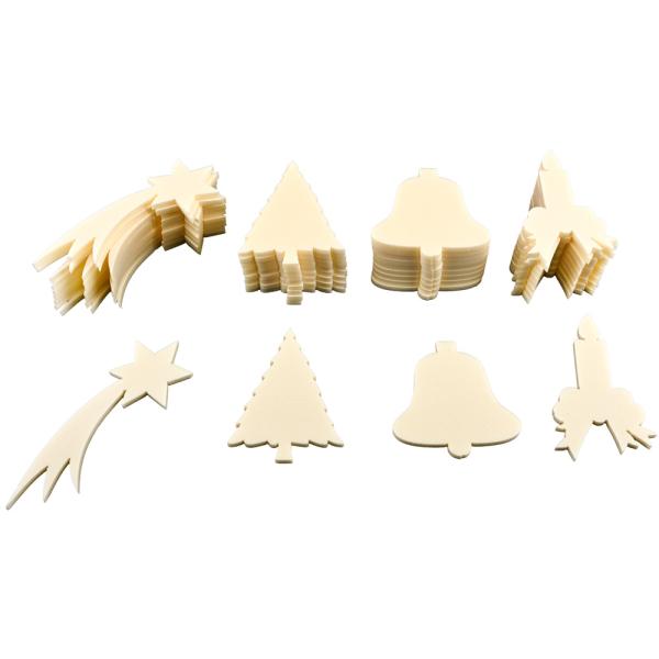 Vahtplastist figuurid - Jõulud ll, 40 tk