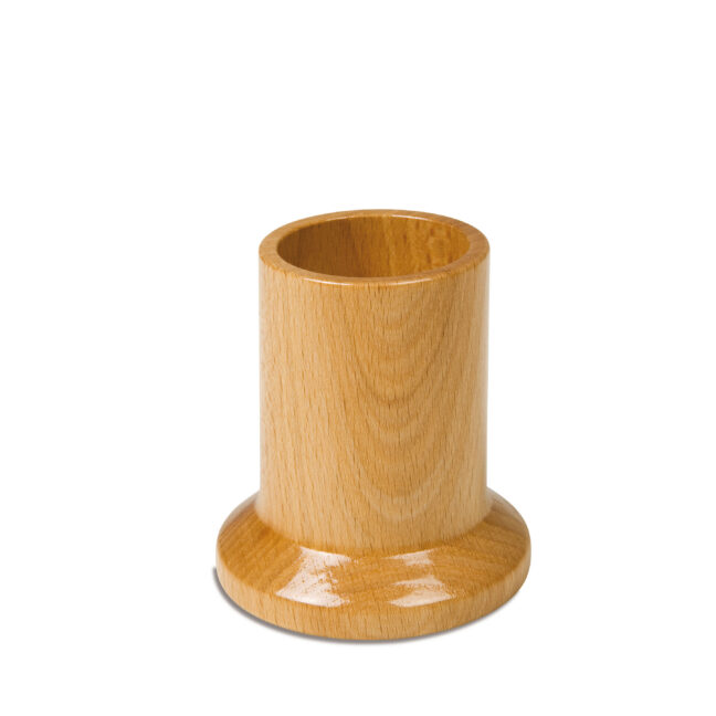 Puidust anum Montessori kolmnurksete värvipliiatsite jaoks