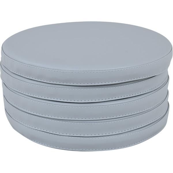 Ümmargused istumispadjad – tumehallid, 5 tk