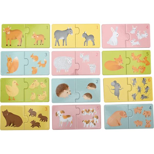 Duo pusle - loomad ja nende pojad