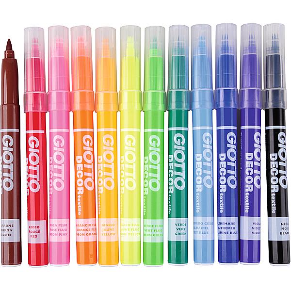 Kangamarkerid Giotto 12 värvi