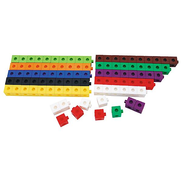 Matemaatilised virnastamiskuubikud - 100 tk