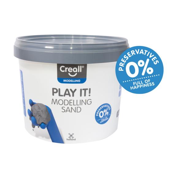 Kineetiline liiv - naturaalne 5kg, GLUTEENIVABA