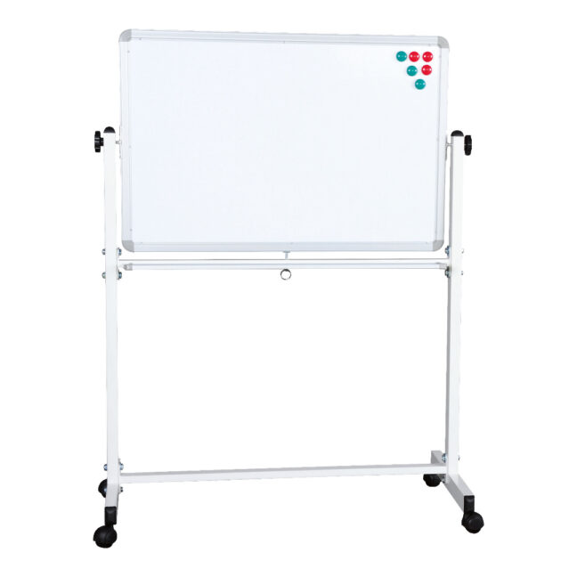 Magnetiline valge tahvel alusel - mõõtmed 90 x 60 cm