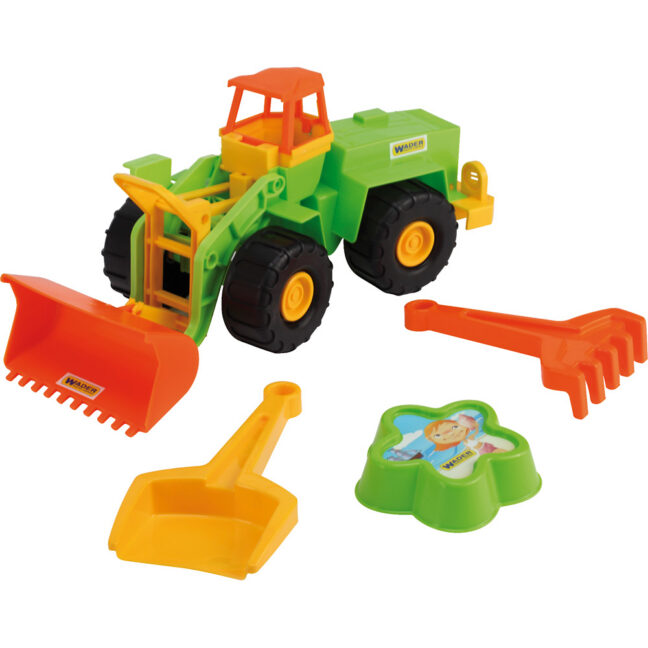 Ekskavaator liivakomplektiga