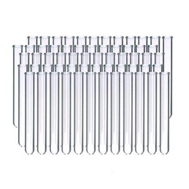 Klaasist katseklaas (borosilikaat) - 50 tk 12x100 mm