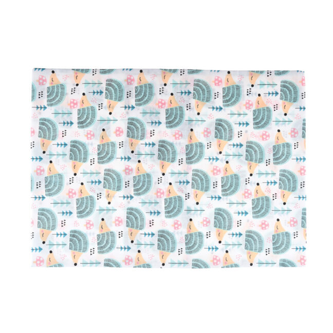 Valge padjapüür siilidega 35 x 50 cm