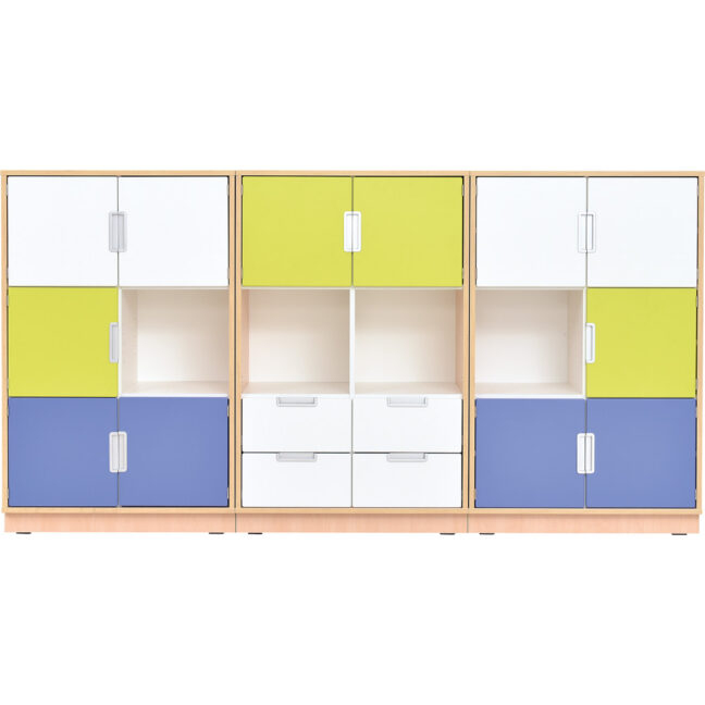 Quadro - 13 tk komplekt VAHER / VALGE