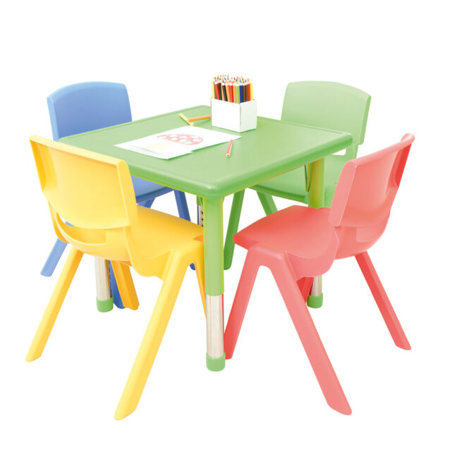 Dumi kandilise laua ja toolide komplekt suurus 3