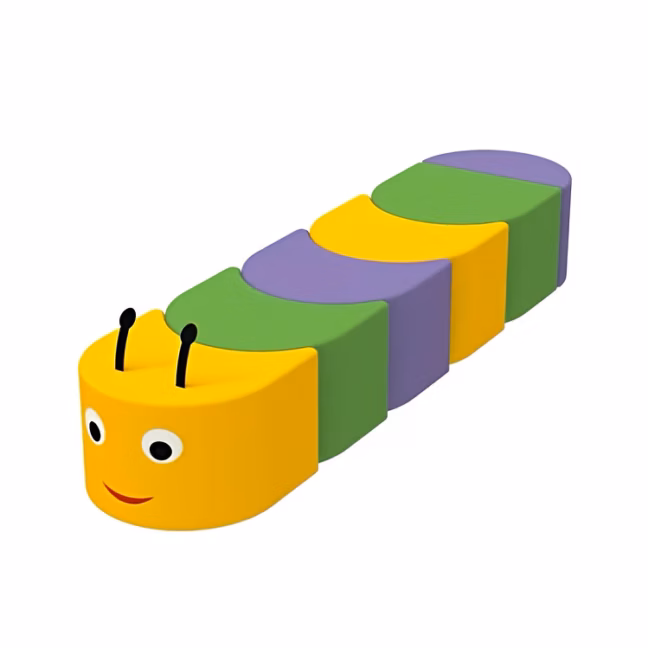 Laste mängutumbade komplekt "Caterpillar"