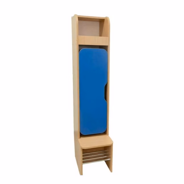 Laste riidekapp 1-kohaline kroomitud torud 322 x 550 x 1560