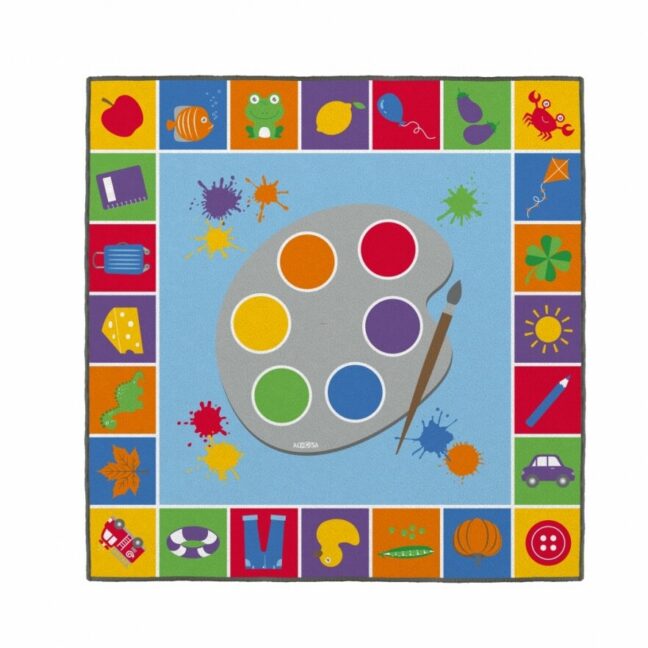 Vaip “Värvide maailm” 200 x 200 cm